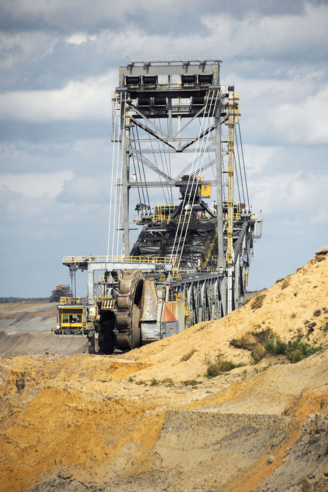 Welzow-Süd opencast mine in Lusatia, Germany 2020 - image: Michel Meijer