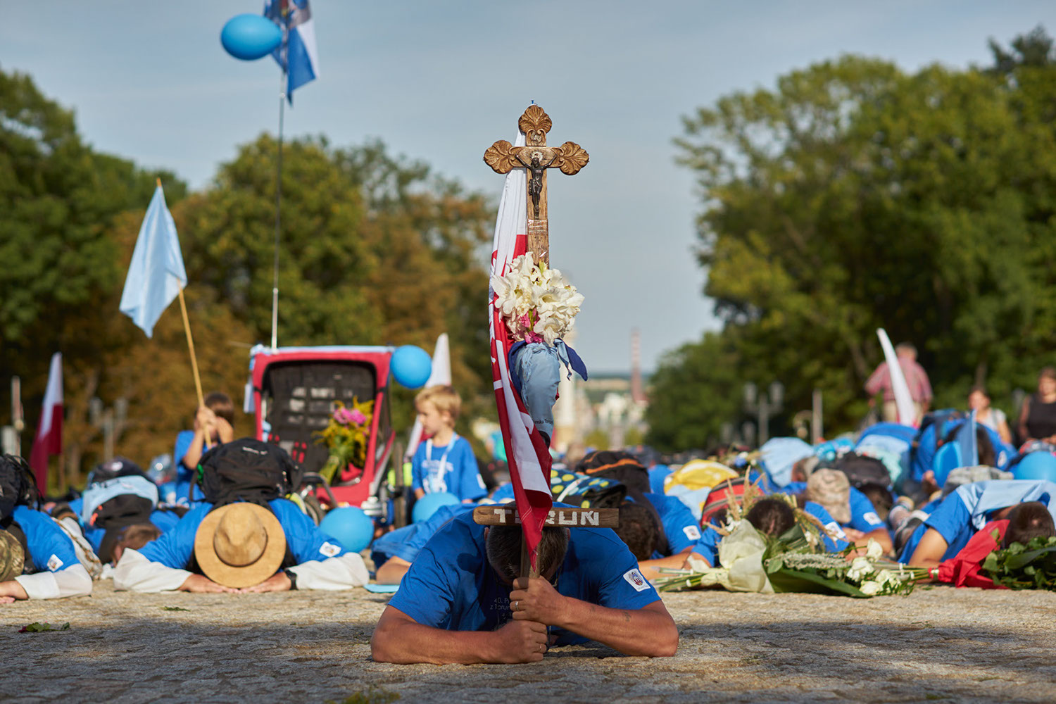 Frankfurter Allee at dusk in Berlin, Germany 2019 - image: Michel Meijer