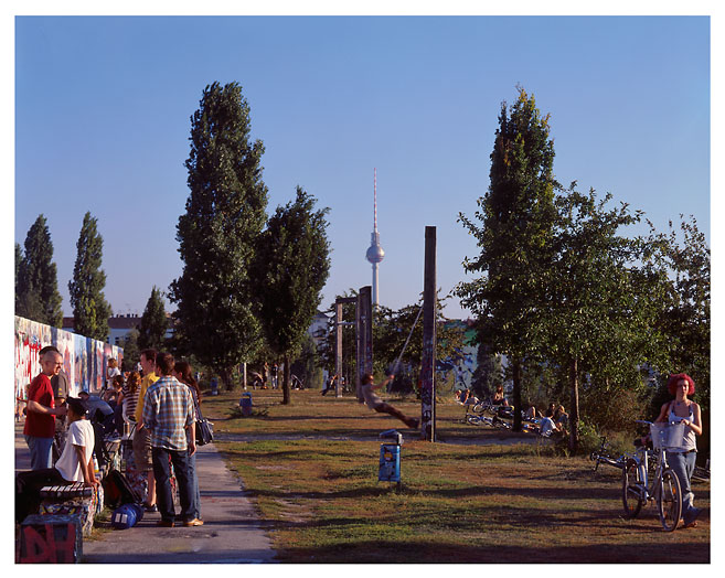 Mauerpark in Berlin - Prenzlauer Berg. Foto: Radek Dabrowski & Michel Meijer.
