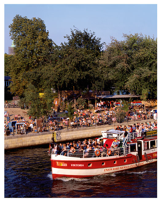 Strandbar Mitte in Berlin - Mitte. Foto: Radek Dabrowski & Michel Meijer.