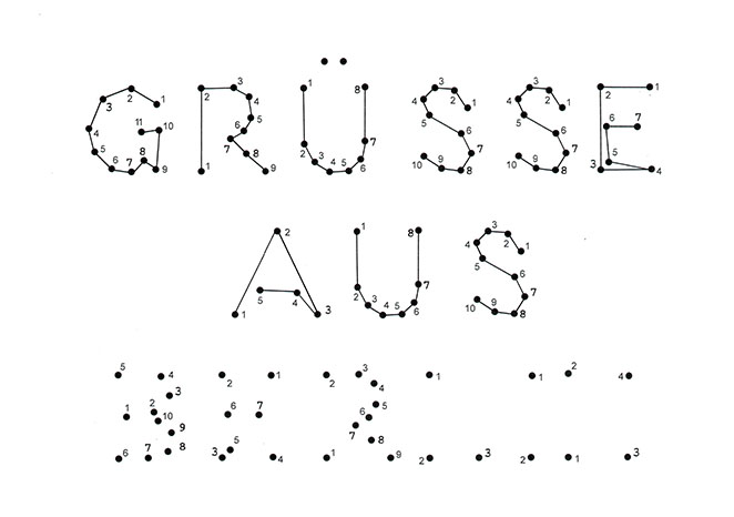 Fingerabdruck. Eine Arbeit von Radek Dabrowski.